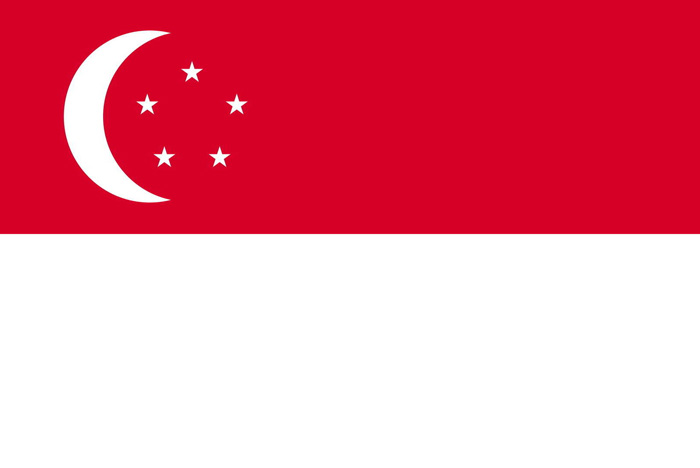新加坡国旗图片