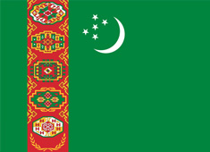 土库曼斯坦国旗
