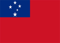 萨摩亚国旗