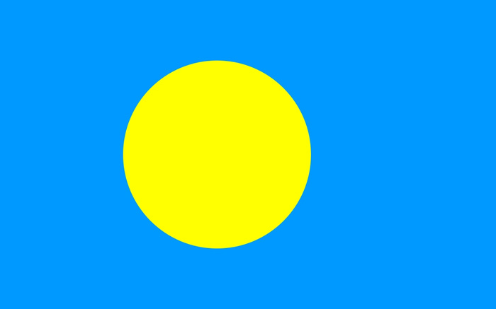 帕劳国旗